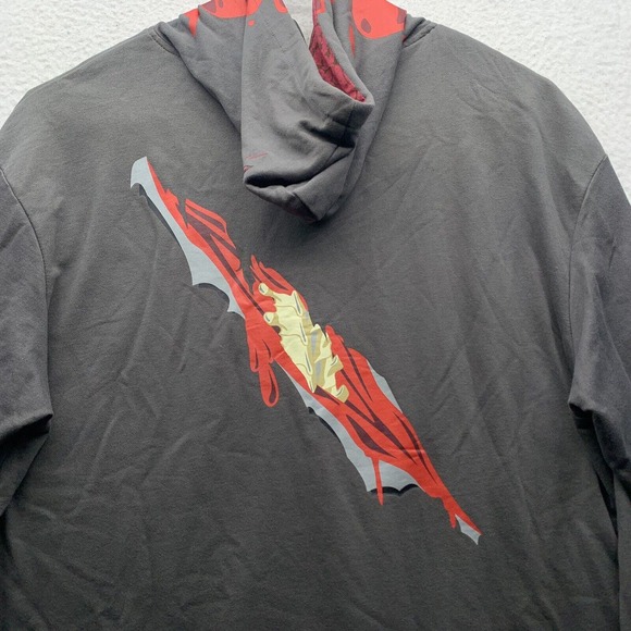 ThinkGeek Hoodie Mens 3XL Sweatshirt Zombie Walking Dead Brain Video Games Nerd - Picture 10 of 15